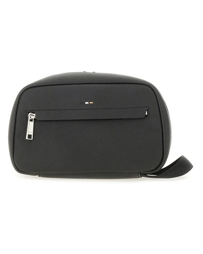 HUGO BOSS Beauty Case mit Logo Black