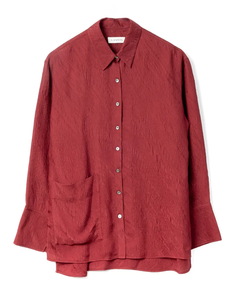 Lanvin Hemden rot Red