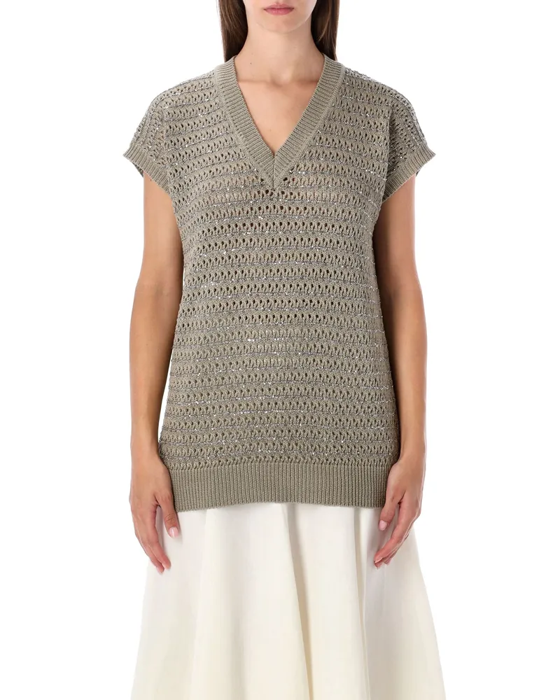 Fabiana Filippi Pullover Argilla