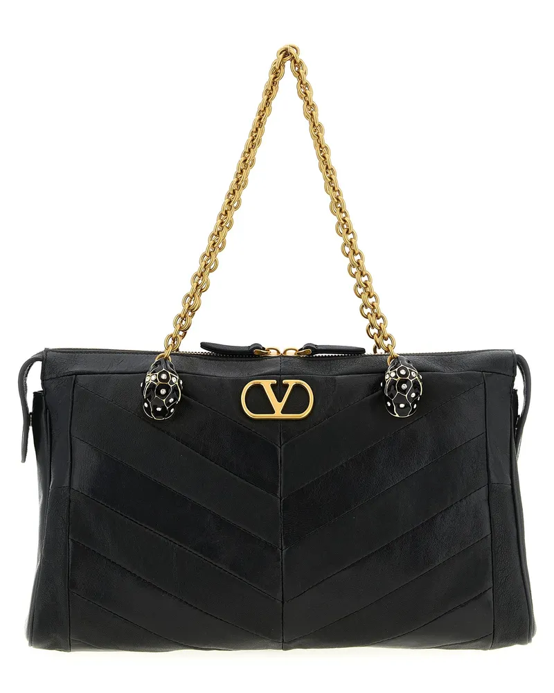 Valentino Garavani Valentino Garavani 'Panthea' Umhängetasche Black