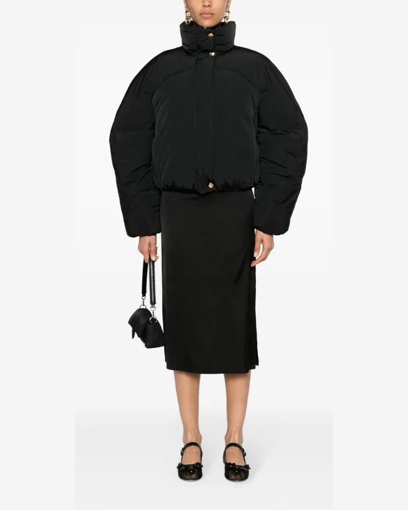 Jacquemus la Doudoune Courte Caraco Down Jacke Black