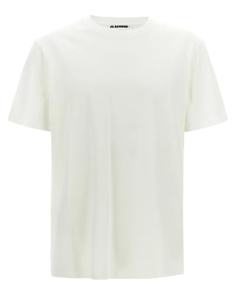 Jil Sander Logo Patch T -Shirt White