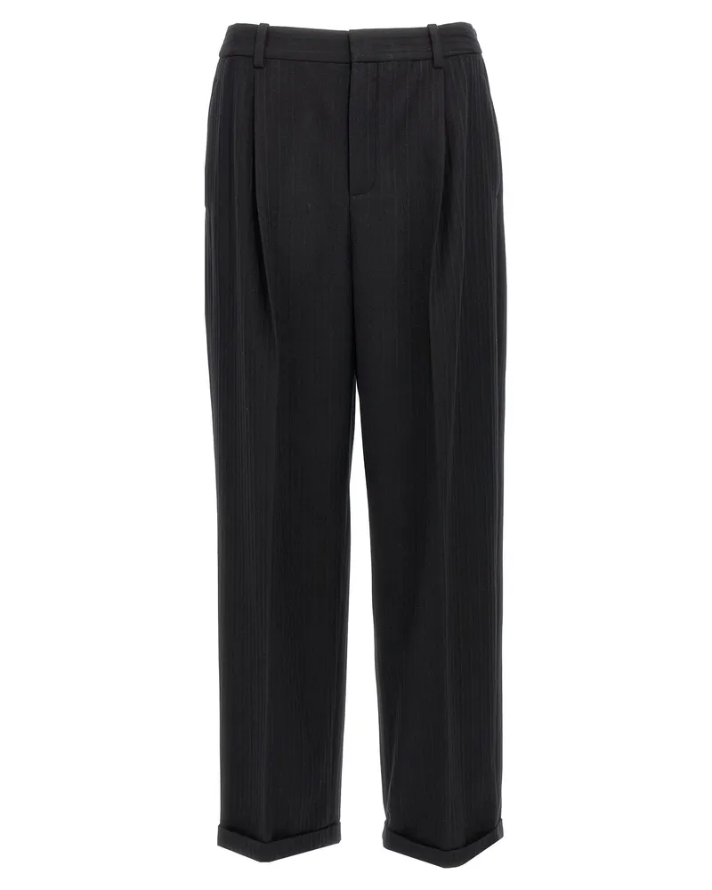 Saint Laurent 90's' Hose Black
