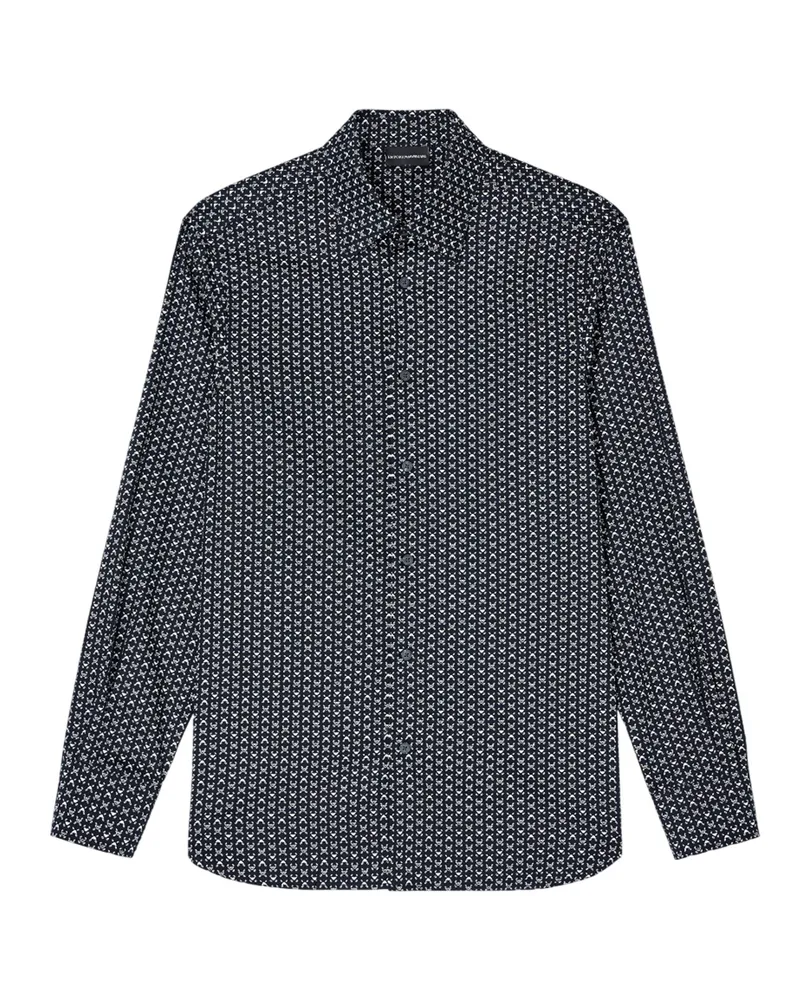 Emporio Armani Shirts Blue