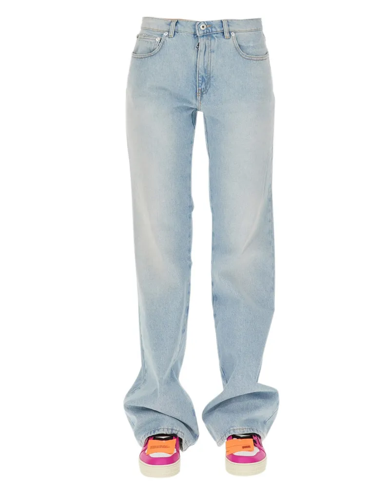 OFF-WHITE Beach Baby Baggy Jeans Blue