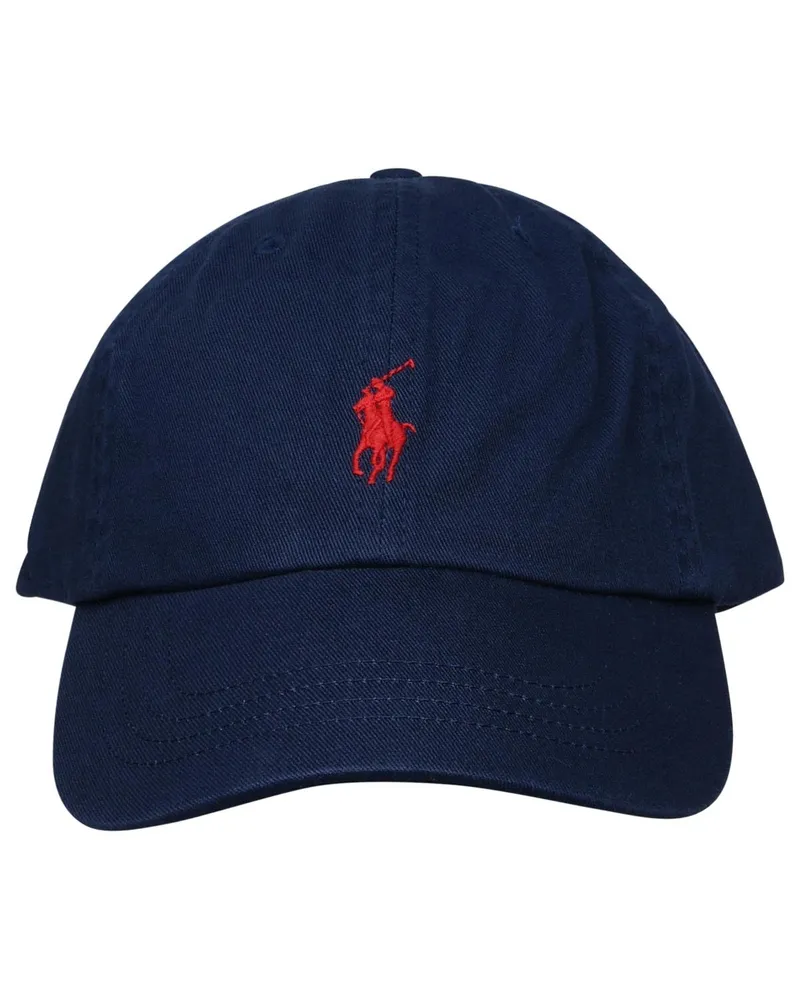 Ralph Lauren Marineblauer Baumwollhut von Navy