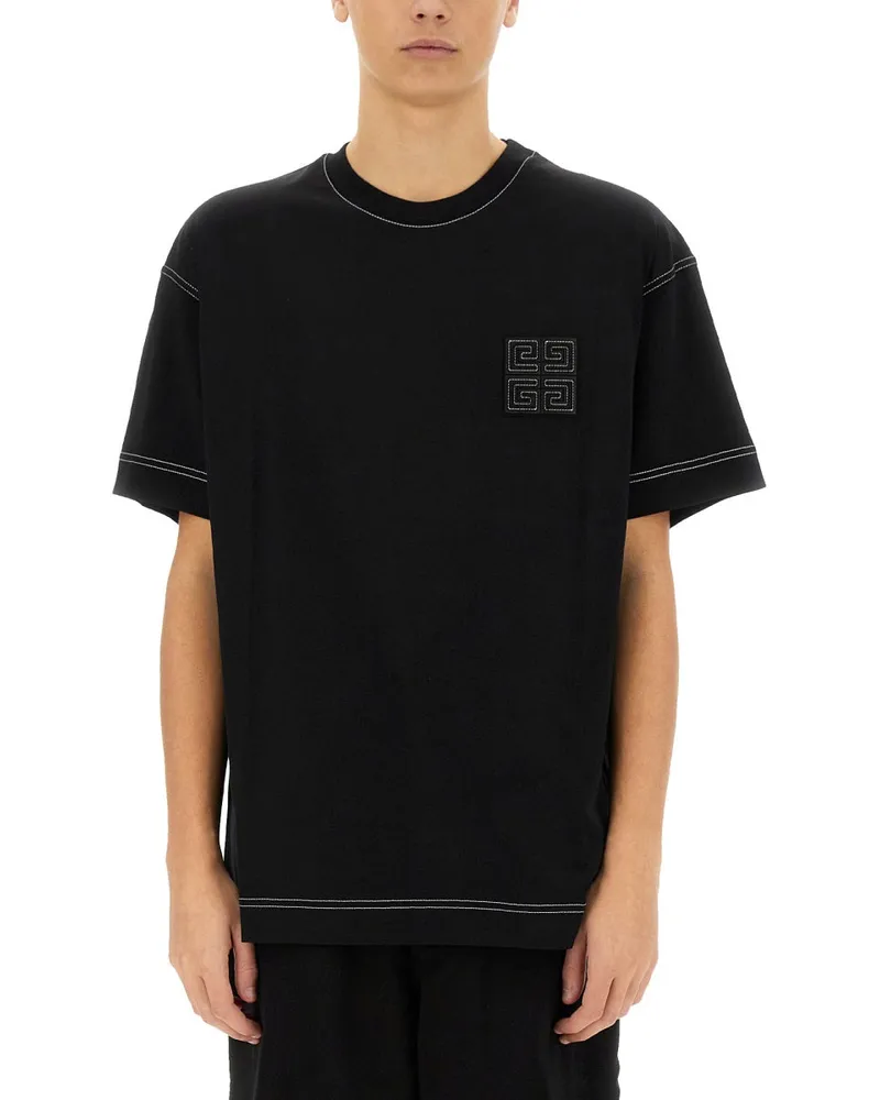 Givenchy T -Shirt mit Logo Black