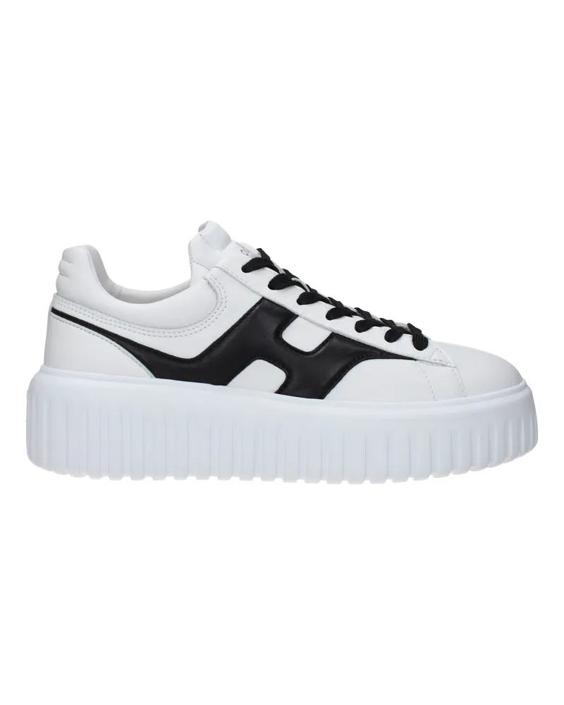Hogan Sneakers H-Stripes Frauen Haut weiß/schwarz -