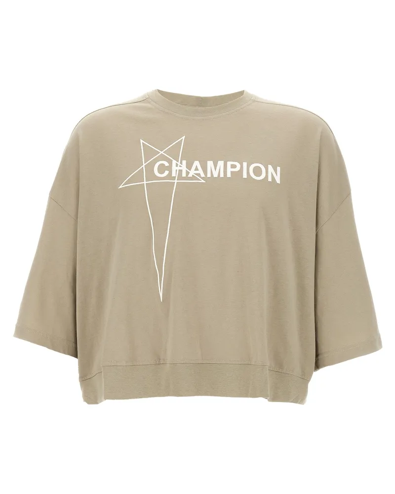 Rick Owens T -Shirt -Champion X Rick Owens Gray
