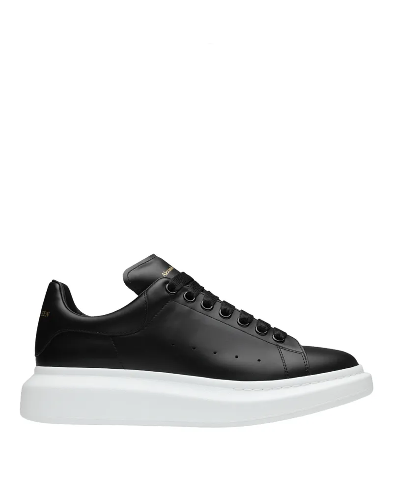 Alexander McQueen übergroße Turnschuhe Schwarz