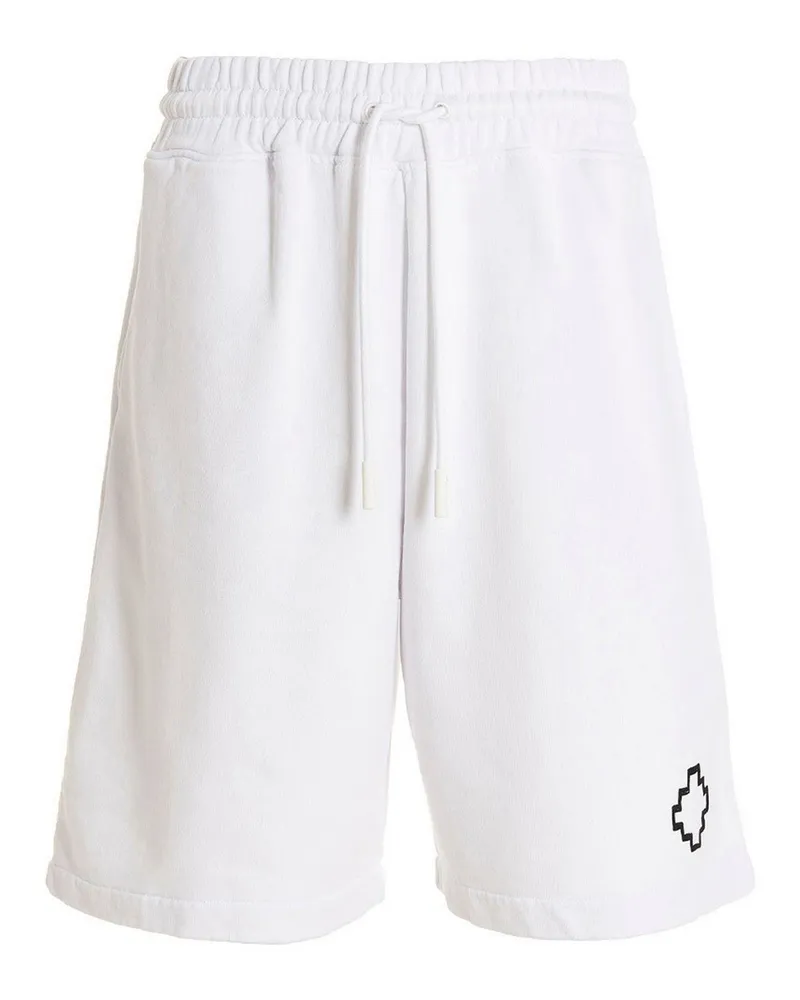 Marcelo Burlon | County of Milan Marcelo Burlon County von Mailand Marcelo Burlon Tempera Cross Shorts Weiß