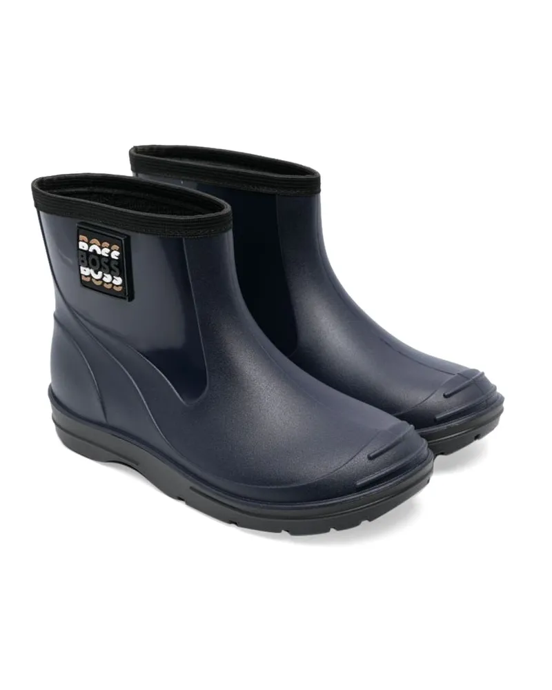 HUGO BOSS Regenstiefel Blue