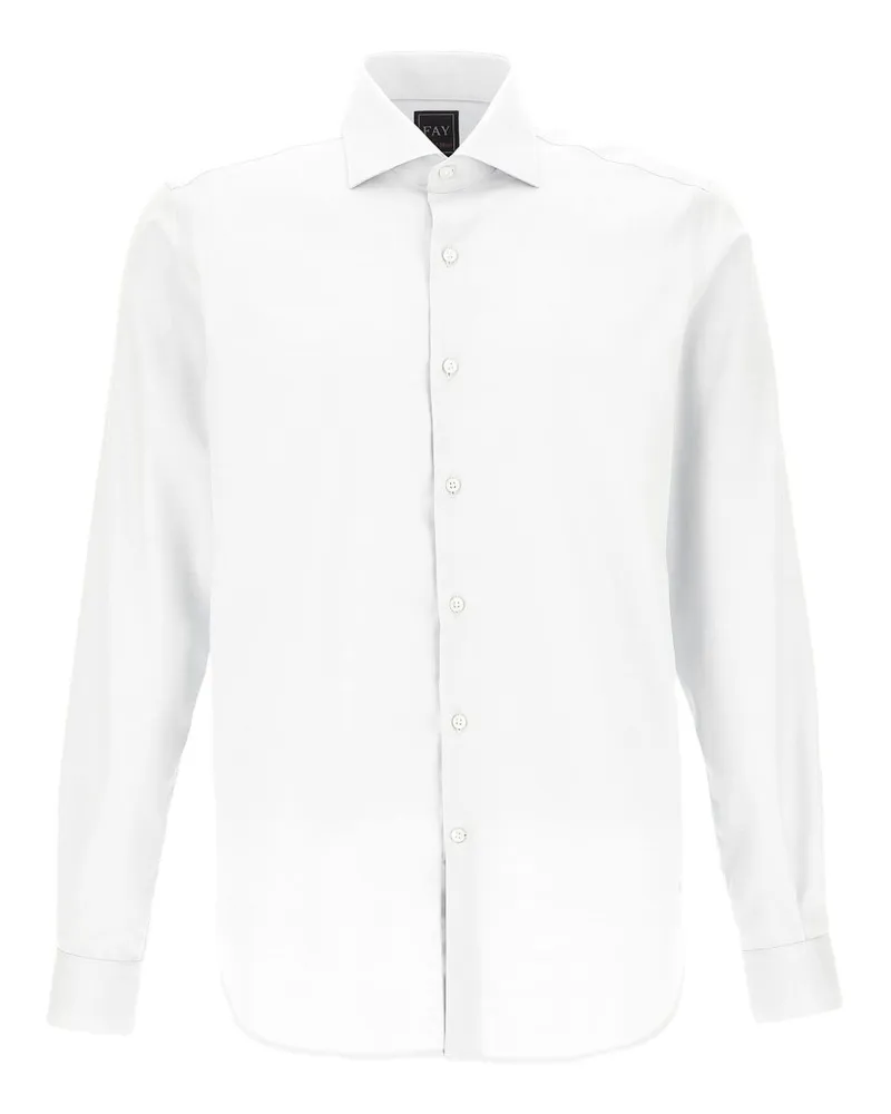 Fay Shirts weiß White