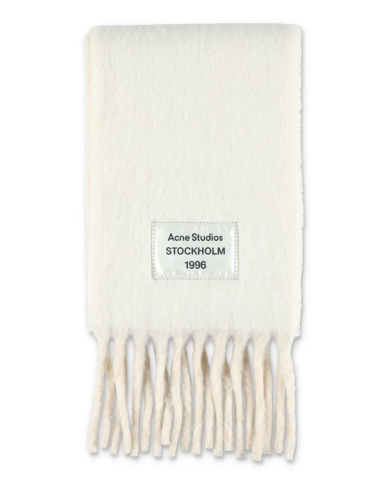 Acne Studios Schals weiß White