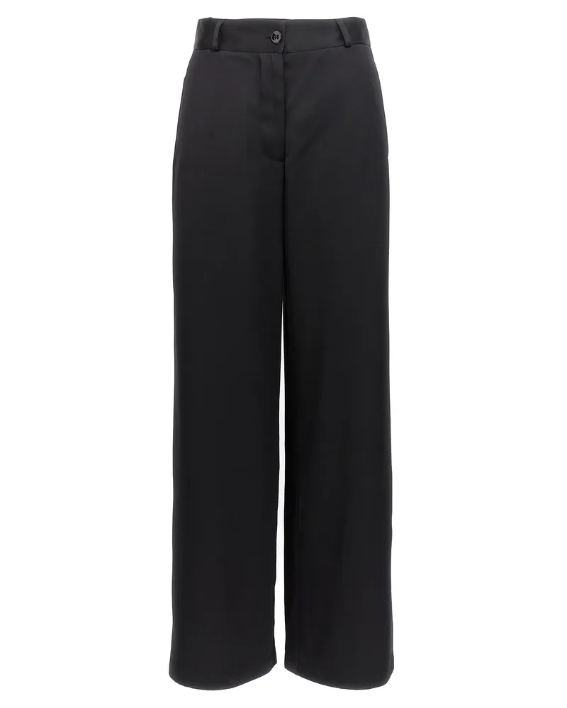 Jil Sander Wide Leghose Black