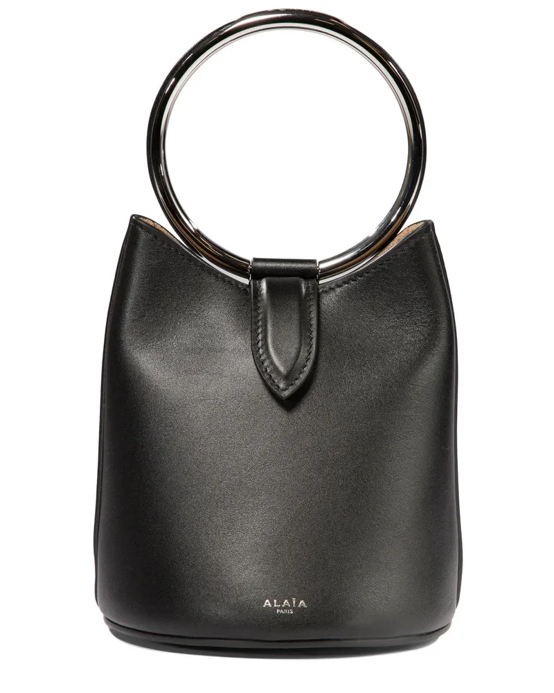 Alaïa Ring“ Handtasche Black