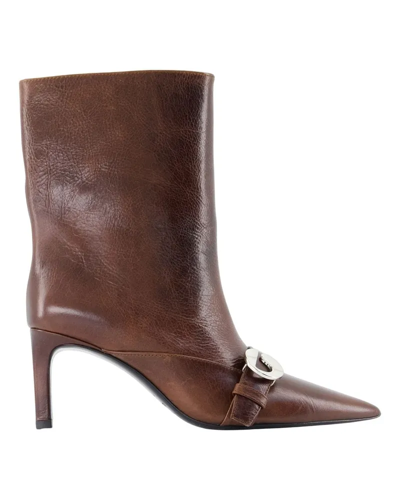 COPERNI Gürtelstiefel  Leder Braun Brown