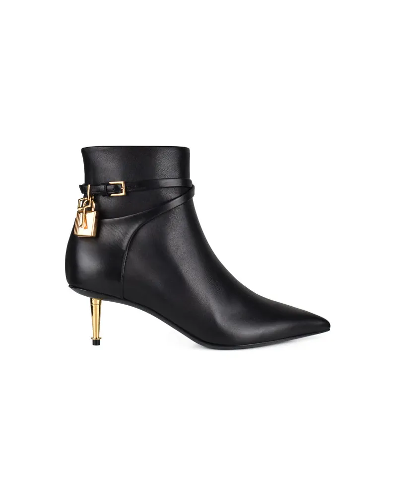 Tom Ford Vorhängeschlossstiefel Black