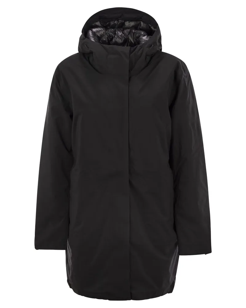 K-Way Mathiel Binded Kapuzenjacke Black
