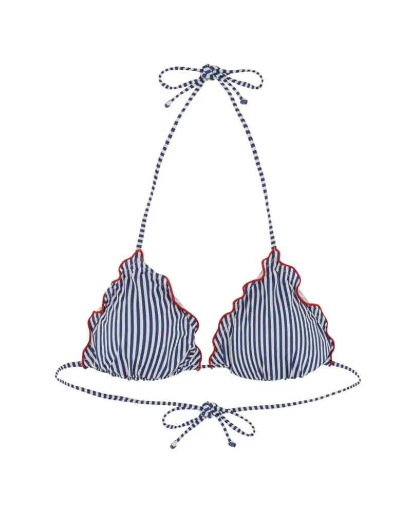 MC2 Saint Barth Sagittarius" Bikini Top Blue