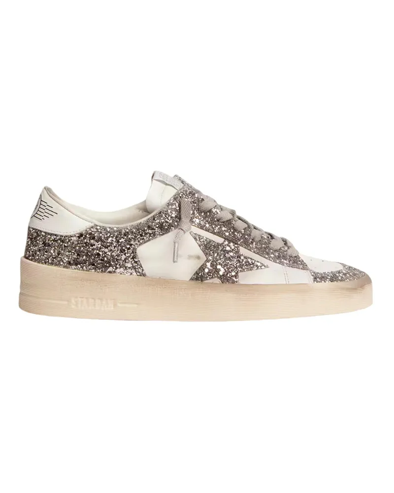 Golden Goose Goldene Gänse -Turnschuhe weiß White