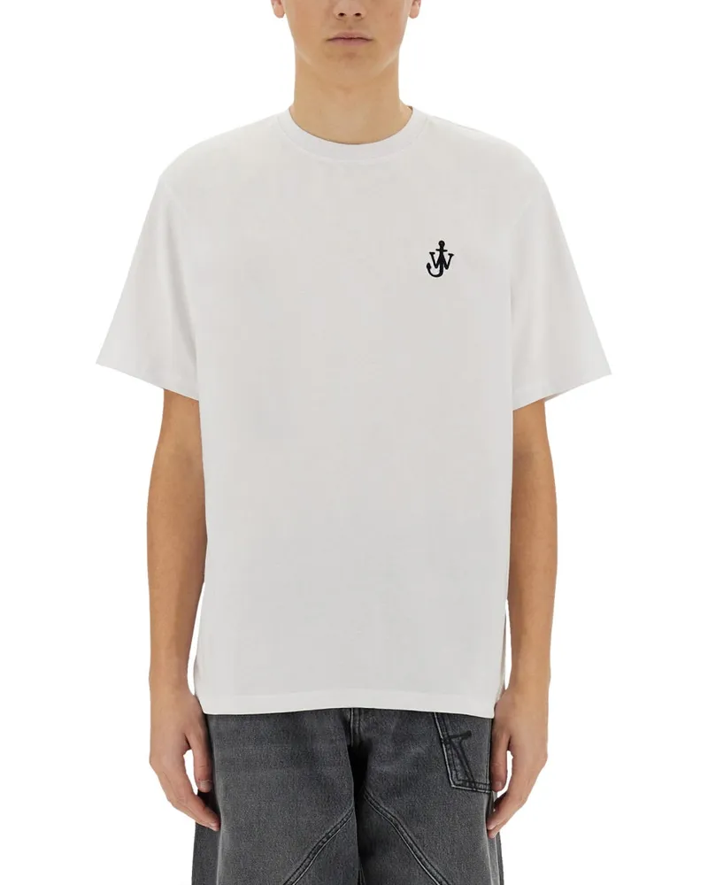 J.W.Anderson JW Anderson "Anker" T -Shirt White