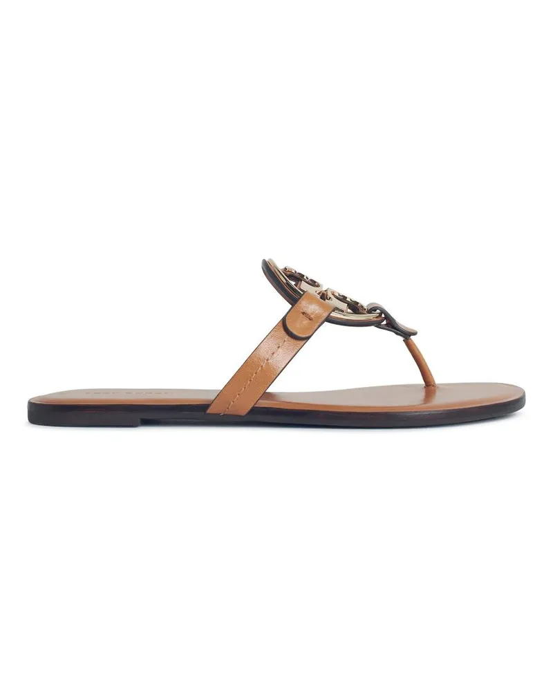 Tory Burch Miller' Sandalen mit 'Pavé' in Brown Lear Brown