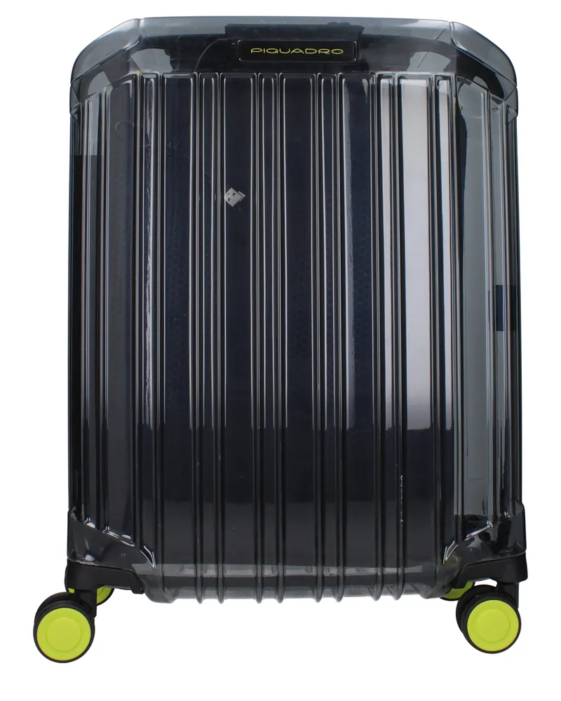 Piquadro Herrens Trolley Polycarbonat Grau/Transparent -