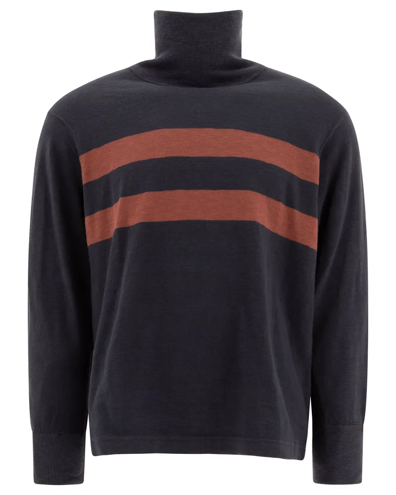 Ralph Lauren Rollkragenpullover aus Baumwolle von Blue