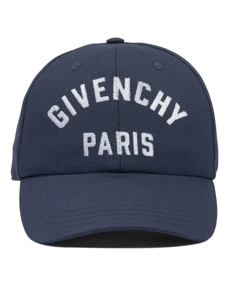 Givenchy bestickte Trucker-Mütze Blue