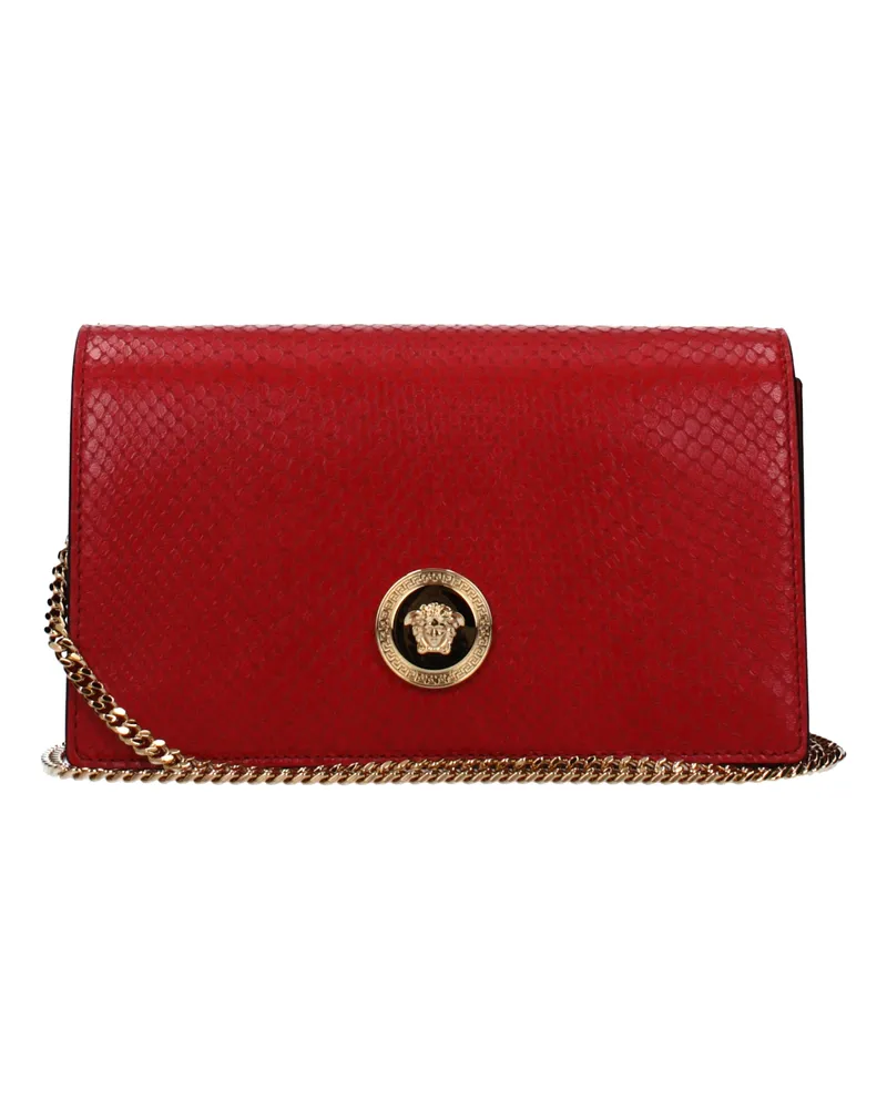 Versace Damens Rote Lederclutch -