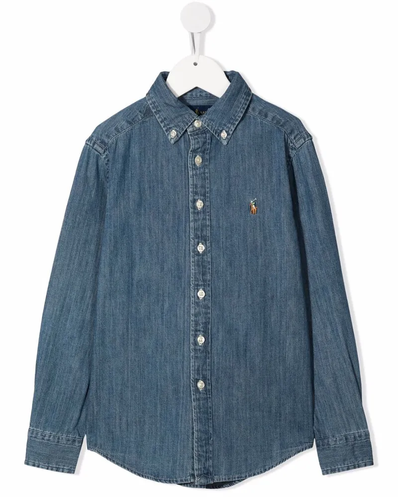 Ralph Lauren Denim Hemd Blue