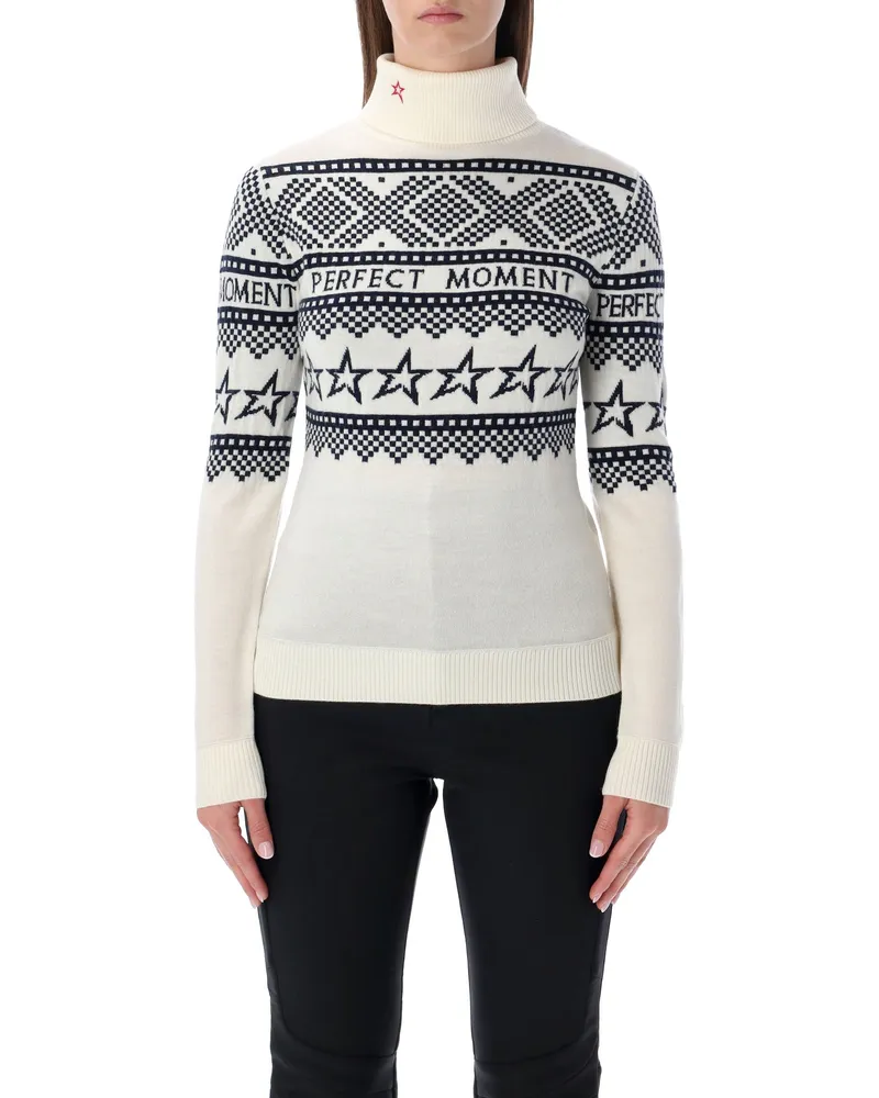 Perfect Moment Pullover Weiß White