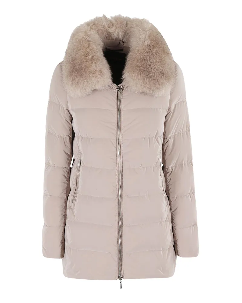 MOORER Mäntel braun Brown