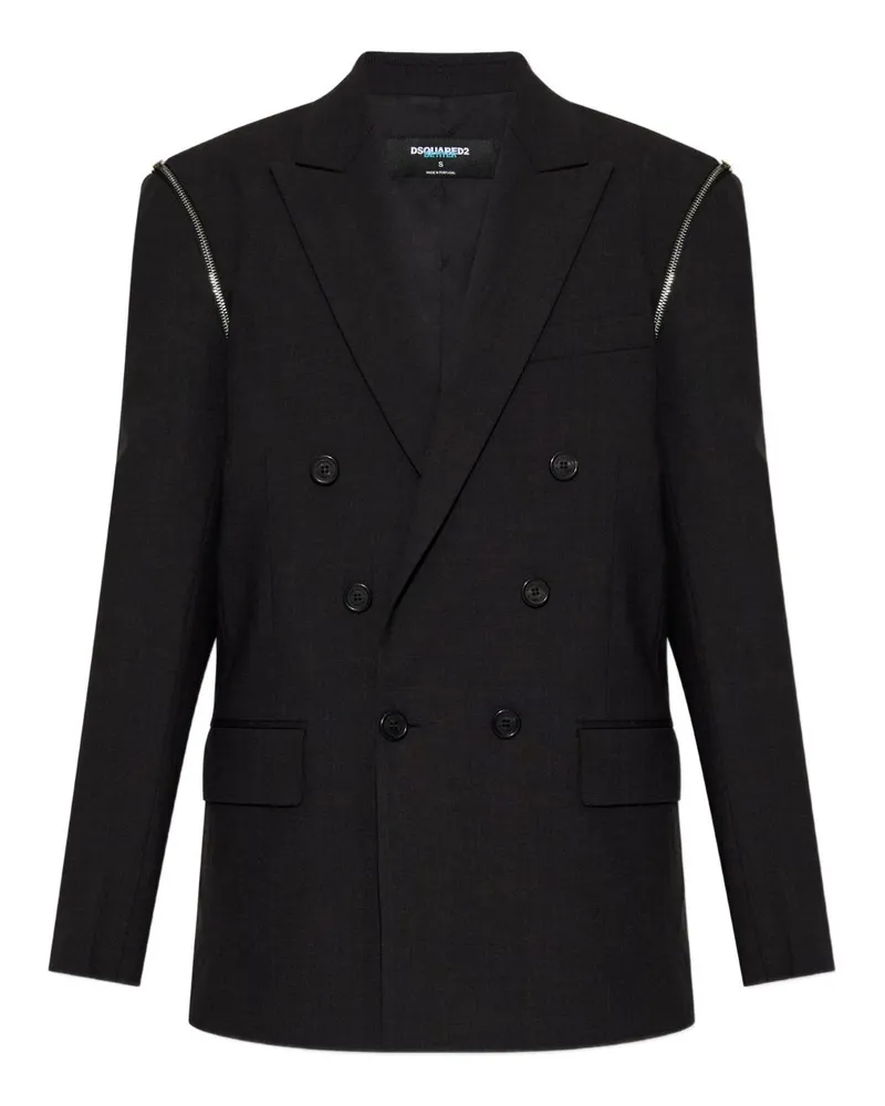 Dsquared2 Transformer Blazer-Jacke Grey
