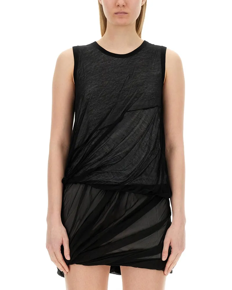 Helmut Lang Jersey Tanktop Black