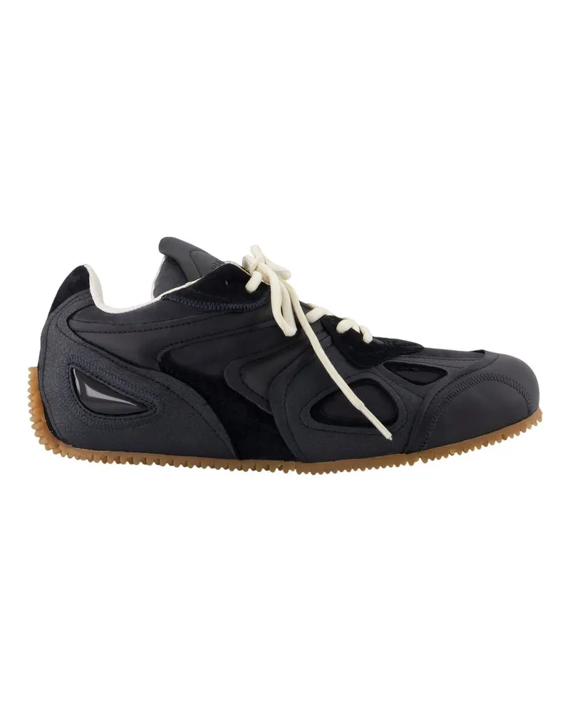 Axel Arigato Langsame Läufer -Turnschuhe  Leder schwarz Black