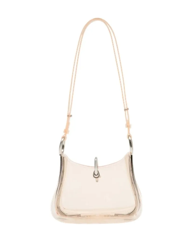 Paco Rabanne Ring Kleine Umhängetasche  Synthetik Rosa Rosa