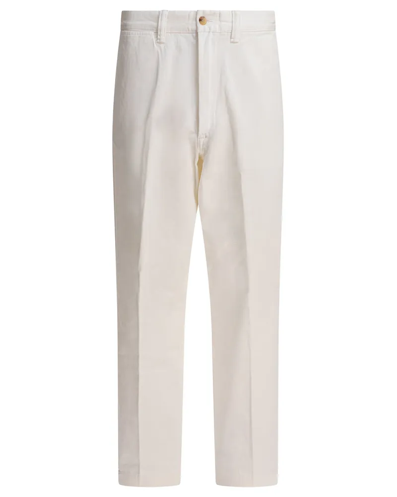 Ralph Lauren Hose mit geradem Bein White