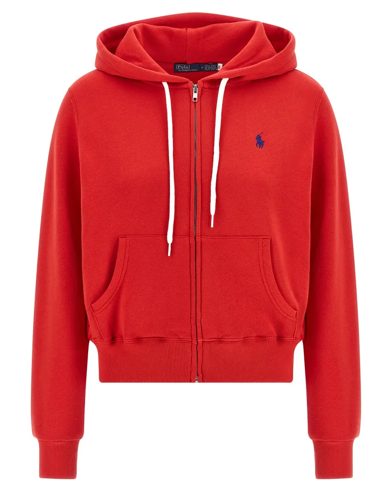 Ralph Lauren Logo Stickerei Red