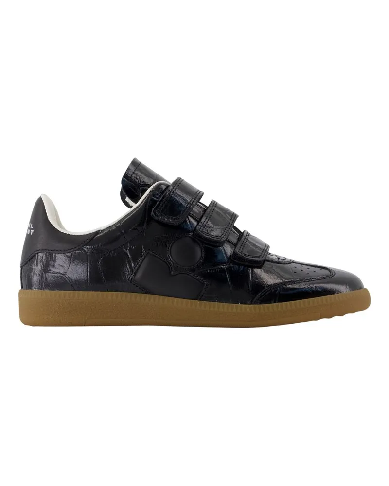 Isabel Marant Beth GD Sneakers  Leder schwarz Black
