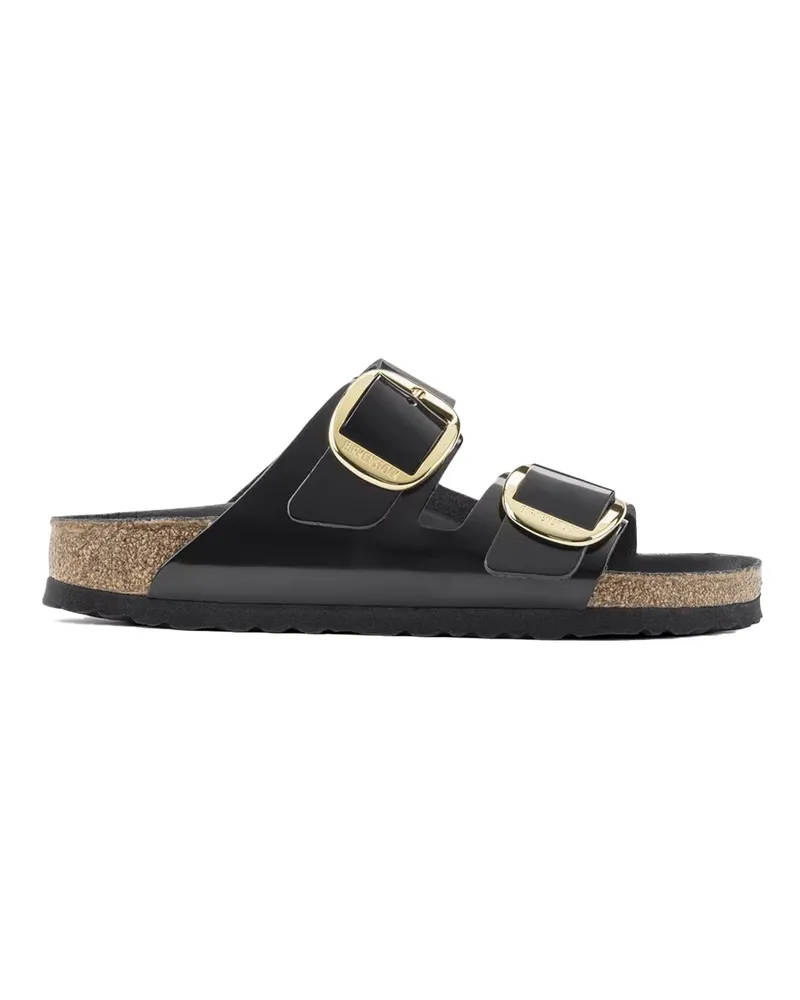 Birkenstock Ciabatta Arizona Big Buckle High Shine Schwarz Black