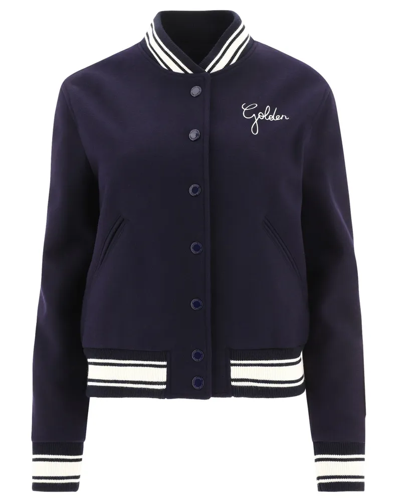 Golden Goose Goldene Gänsejacken Blue