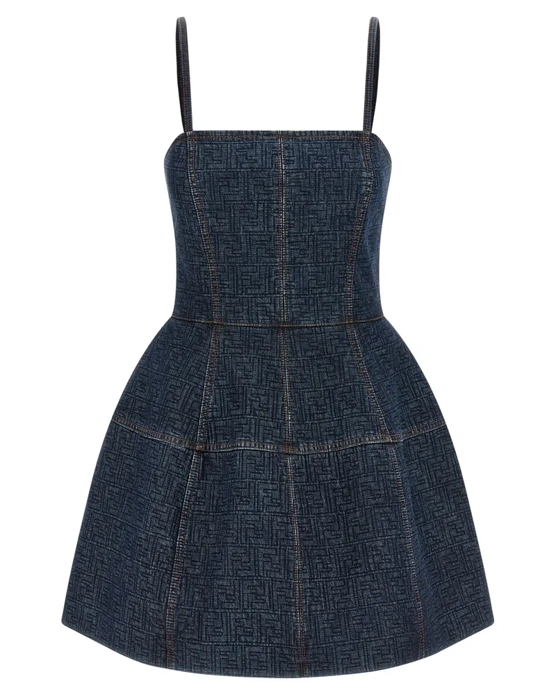 Fendi Jeanskleid „FF Blue