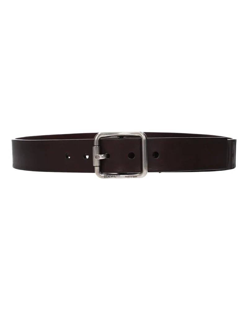 Loewe Braunes Leder Herrens Gürtel -