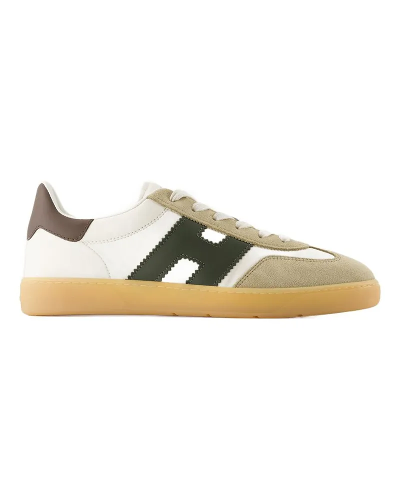 Hogan Coole Turnschuhe  Lederbraun Brown