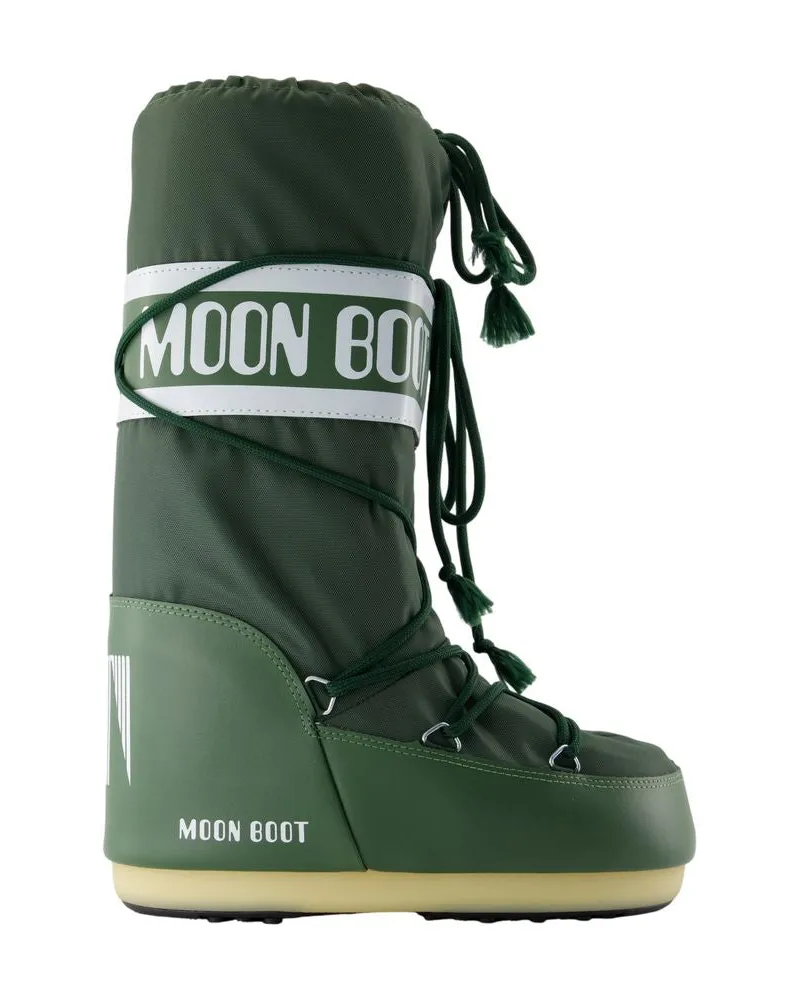Moon Boot Icon Boots Mond Boot Synthetic Green Green