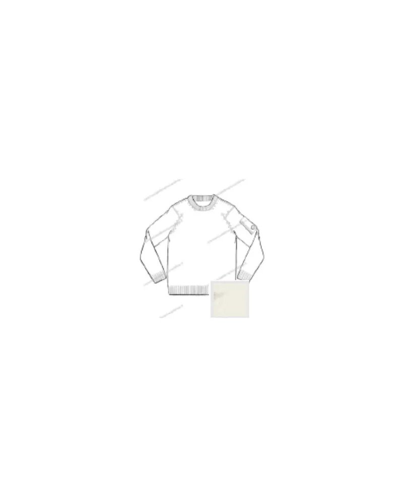 C.P. Company C.P. Firmenpullover weiß White