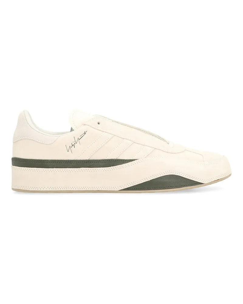 adidas Adidas y 3 adidas y 3 Gazelle Wildleder -Turnschuhe White