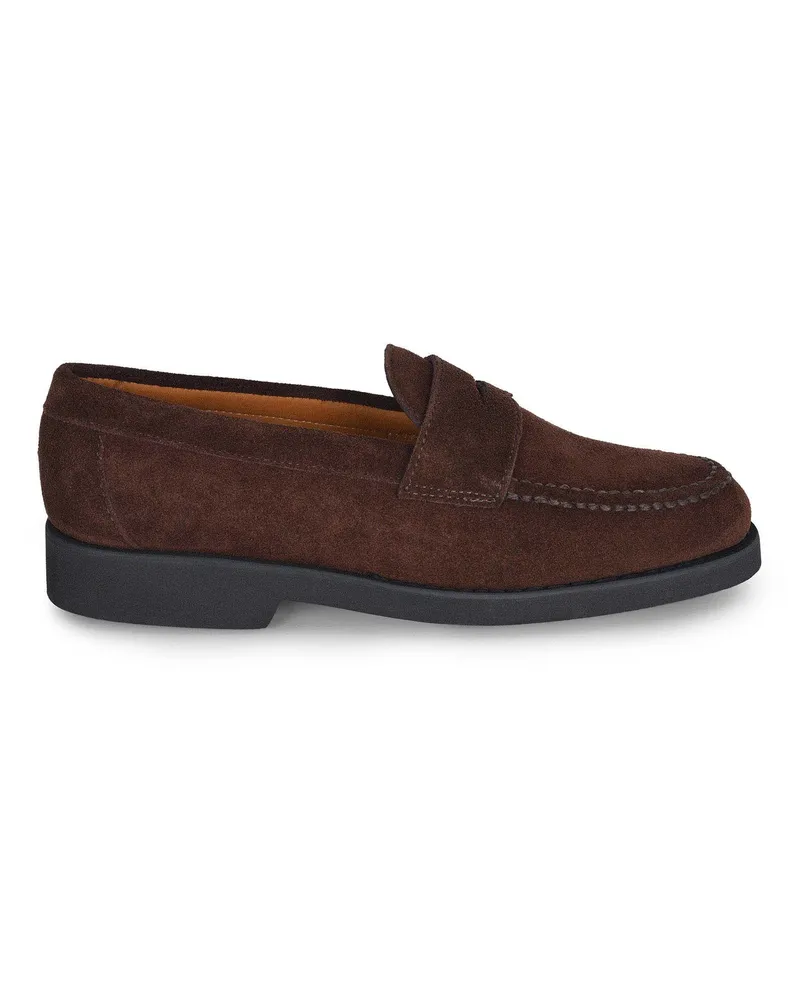 Sebago Moccasin "Ryan" aus Wildlederleder Marrone